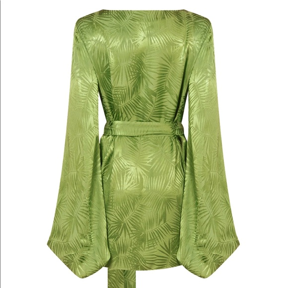 Rat & Boa Harlequin Dress in Cypress - Picture 4 of 5